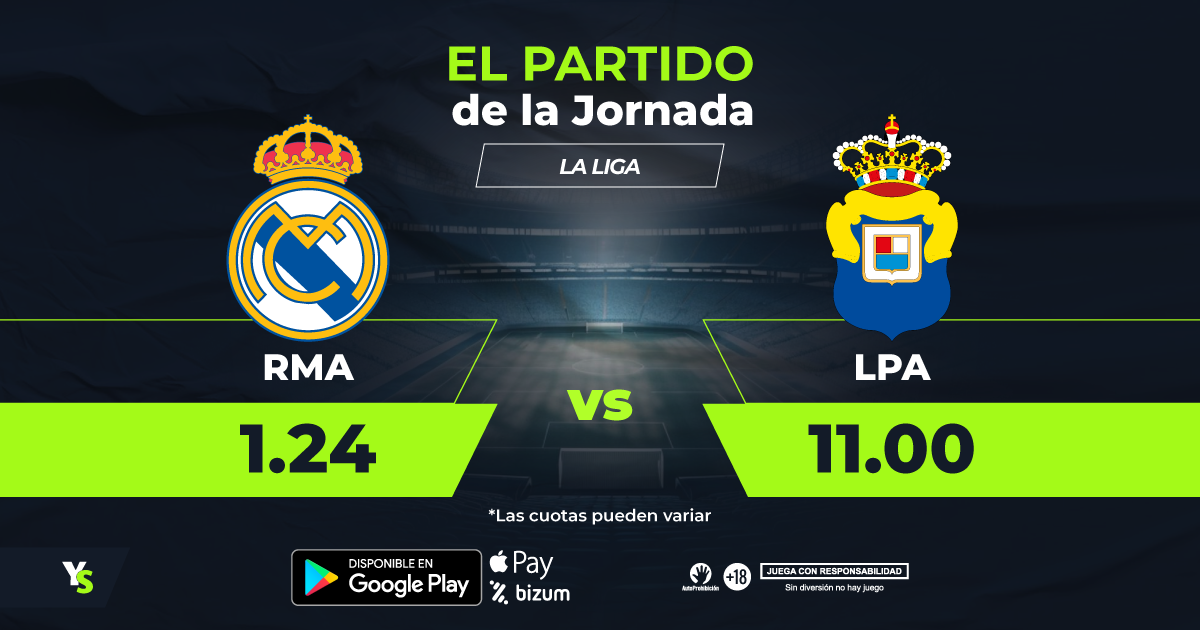 El Partido de la Jornada: Real Madrid vs Las Palmas