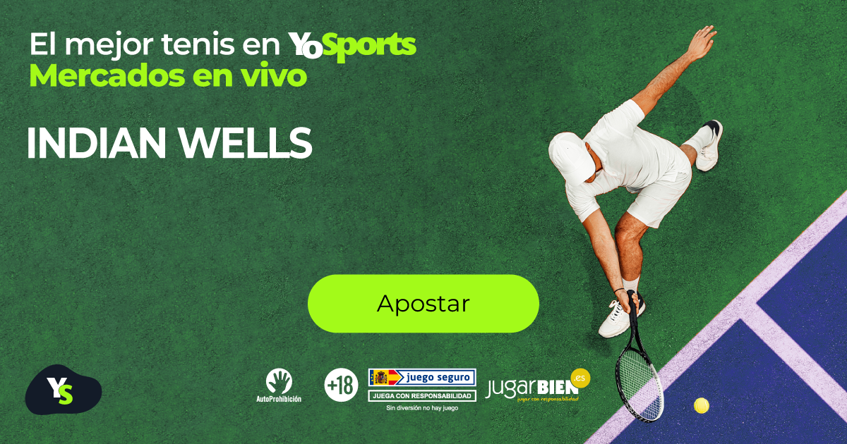 Pronóstico ATP: los favoritos para ganar Indian Wells