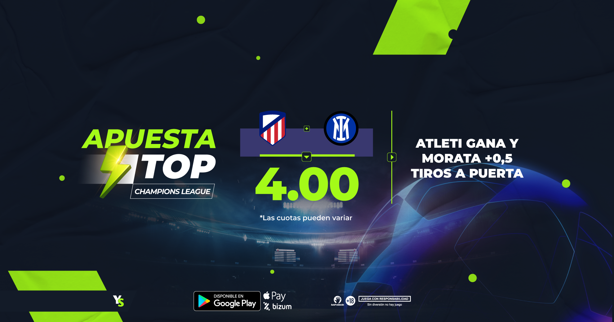 Morata protagonista en Atlético vs Inter