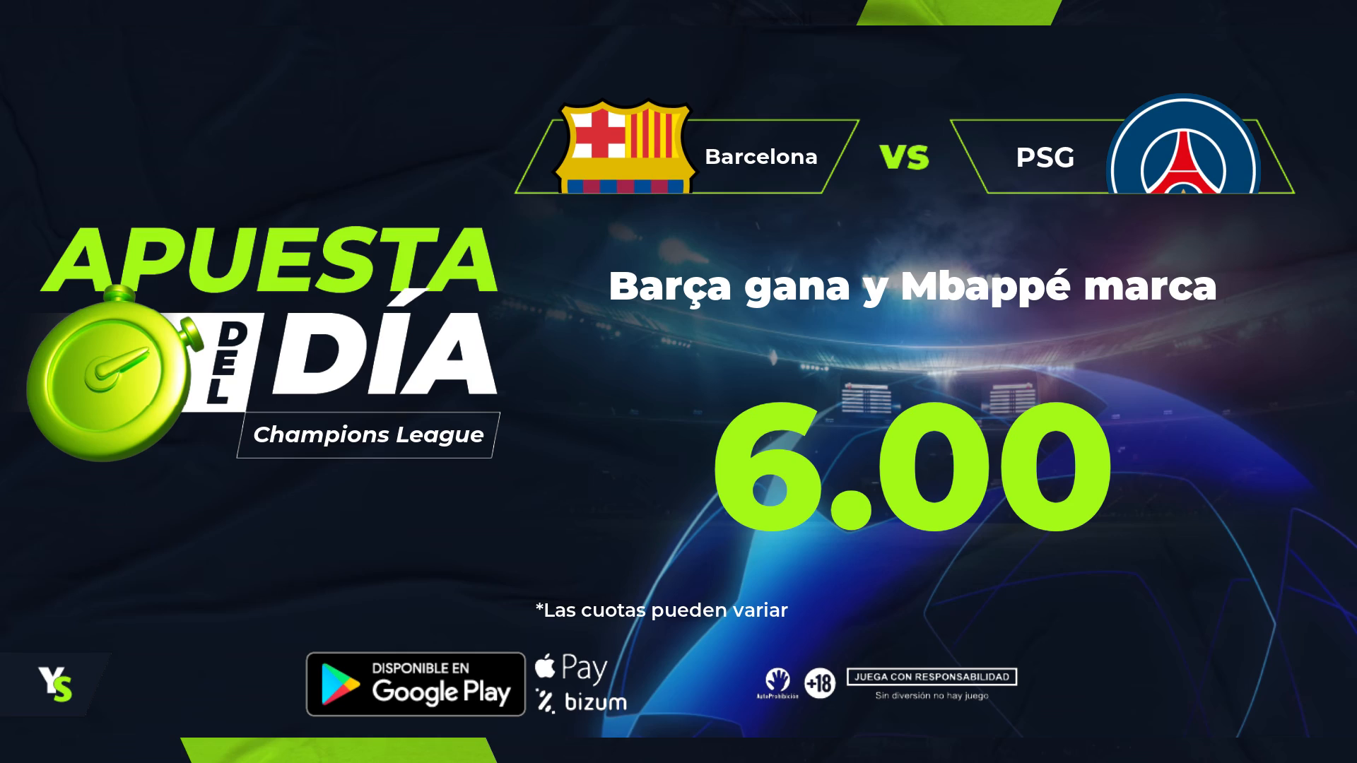 Lewandowski y Mbappé protagonistas en el Barcelona vs PSG