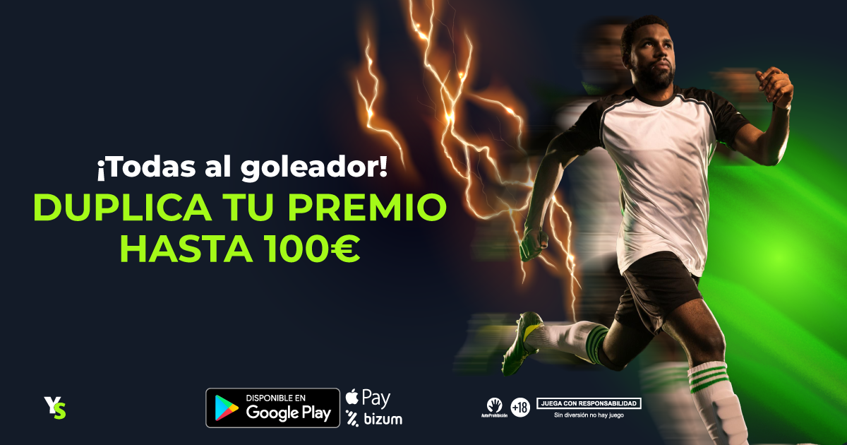 Todas al Goleador: ¡Hasta 100€ en la cuarta jornada de Liga!