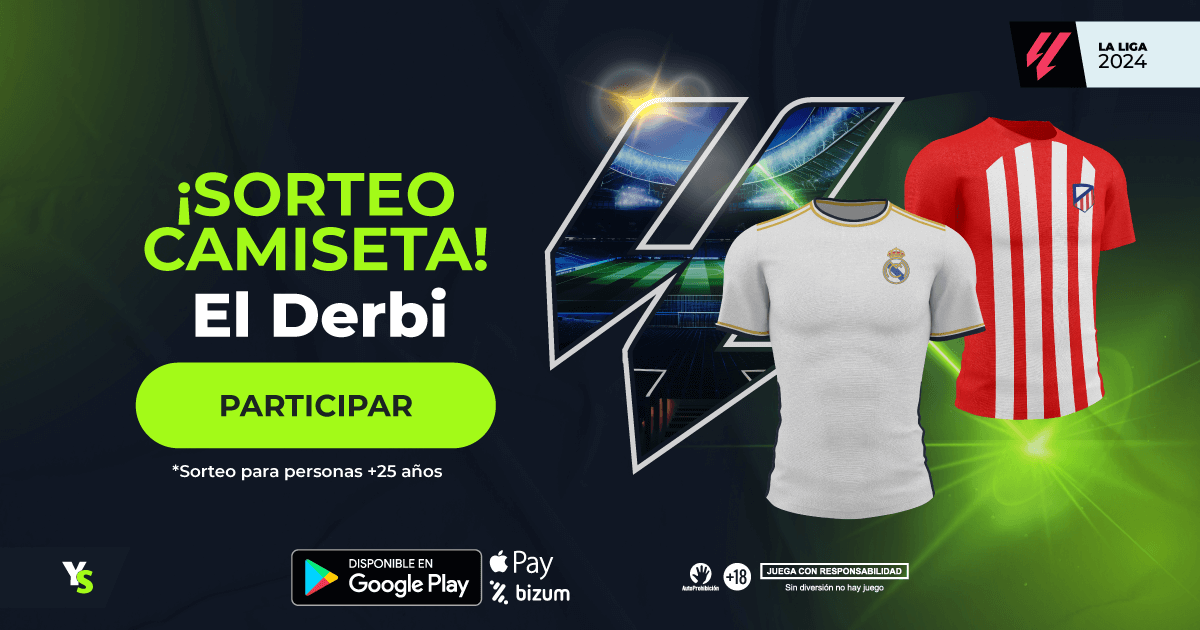 ¡Gana una camiseta del Atlético o del Real Madrid!