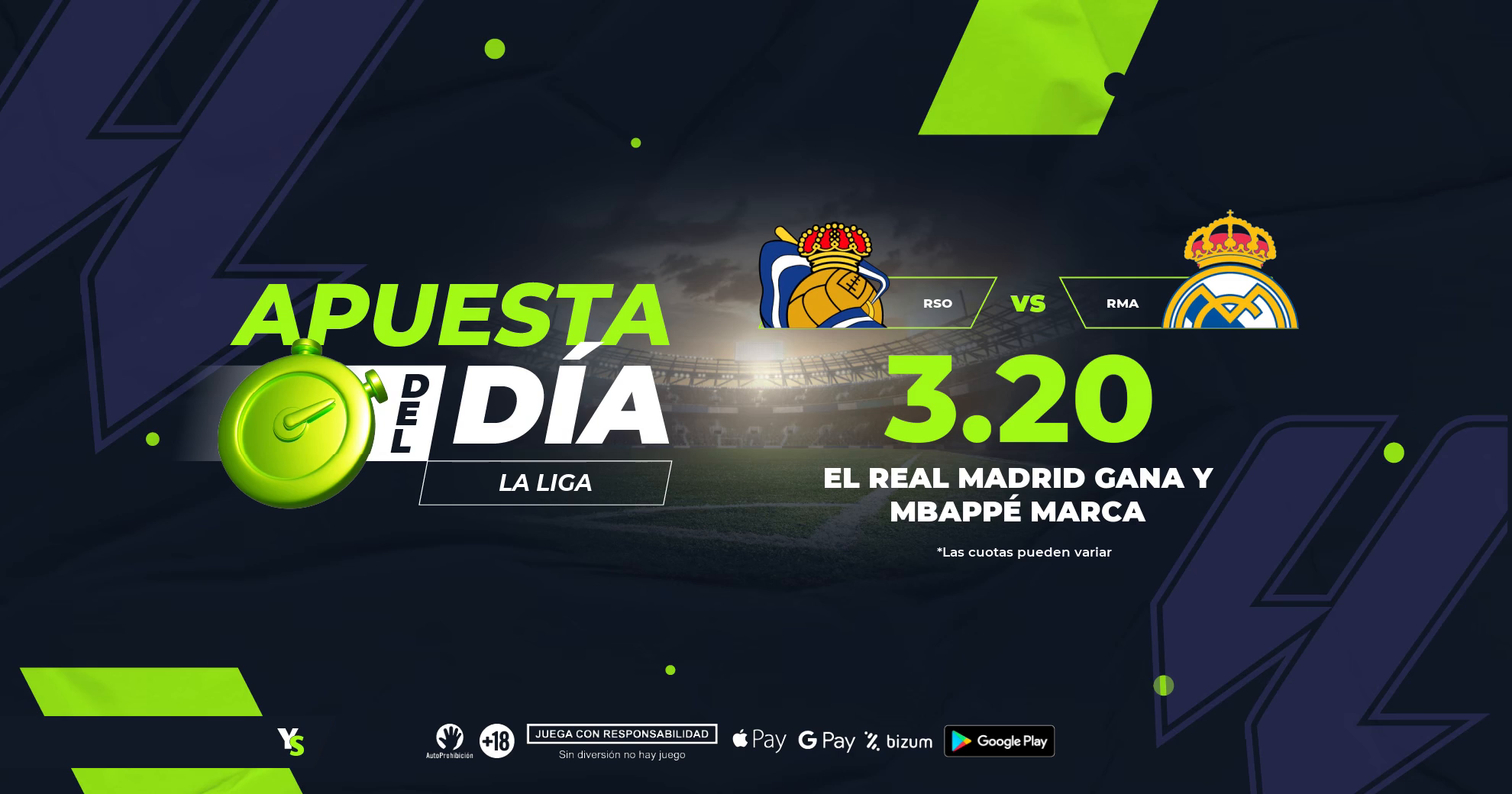 3 Pronósticos para el Real Sociedad vs Real Madrid