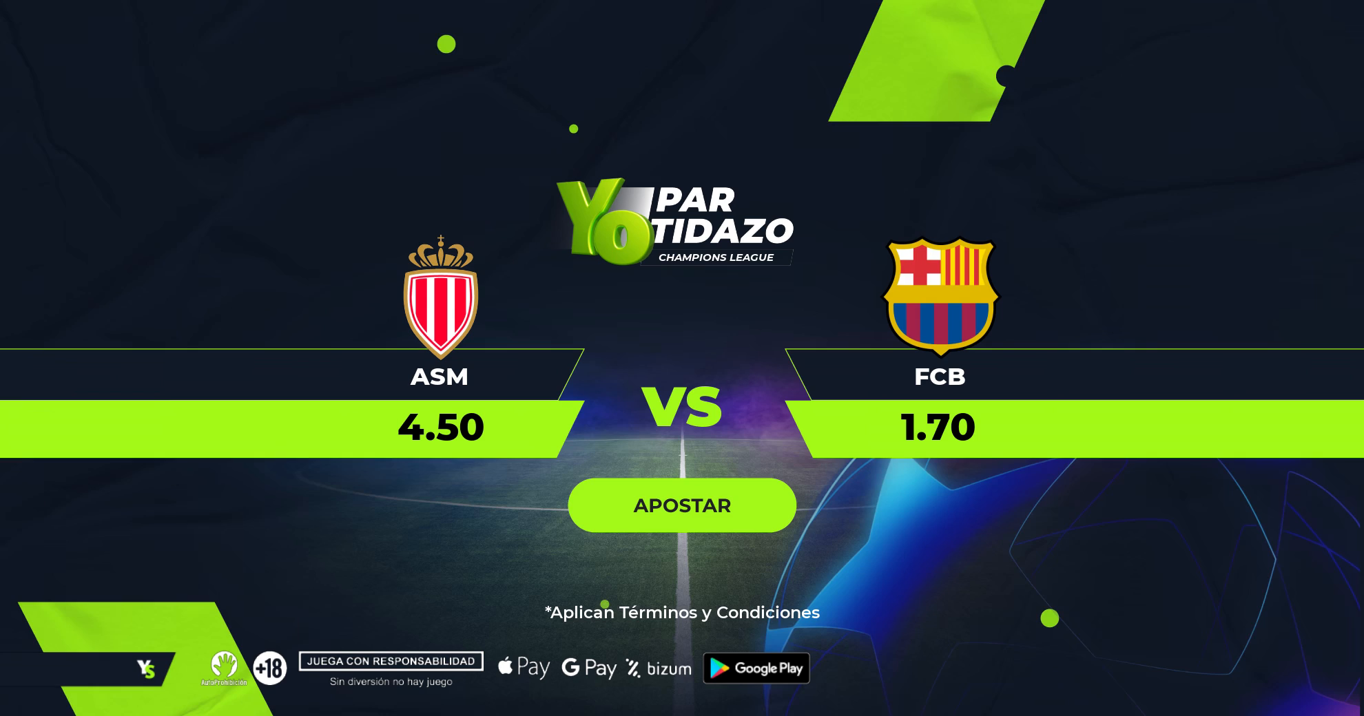 No dudamos en nuestros pronósticos para el Mónaco vs Barcelona