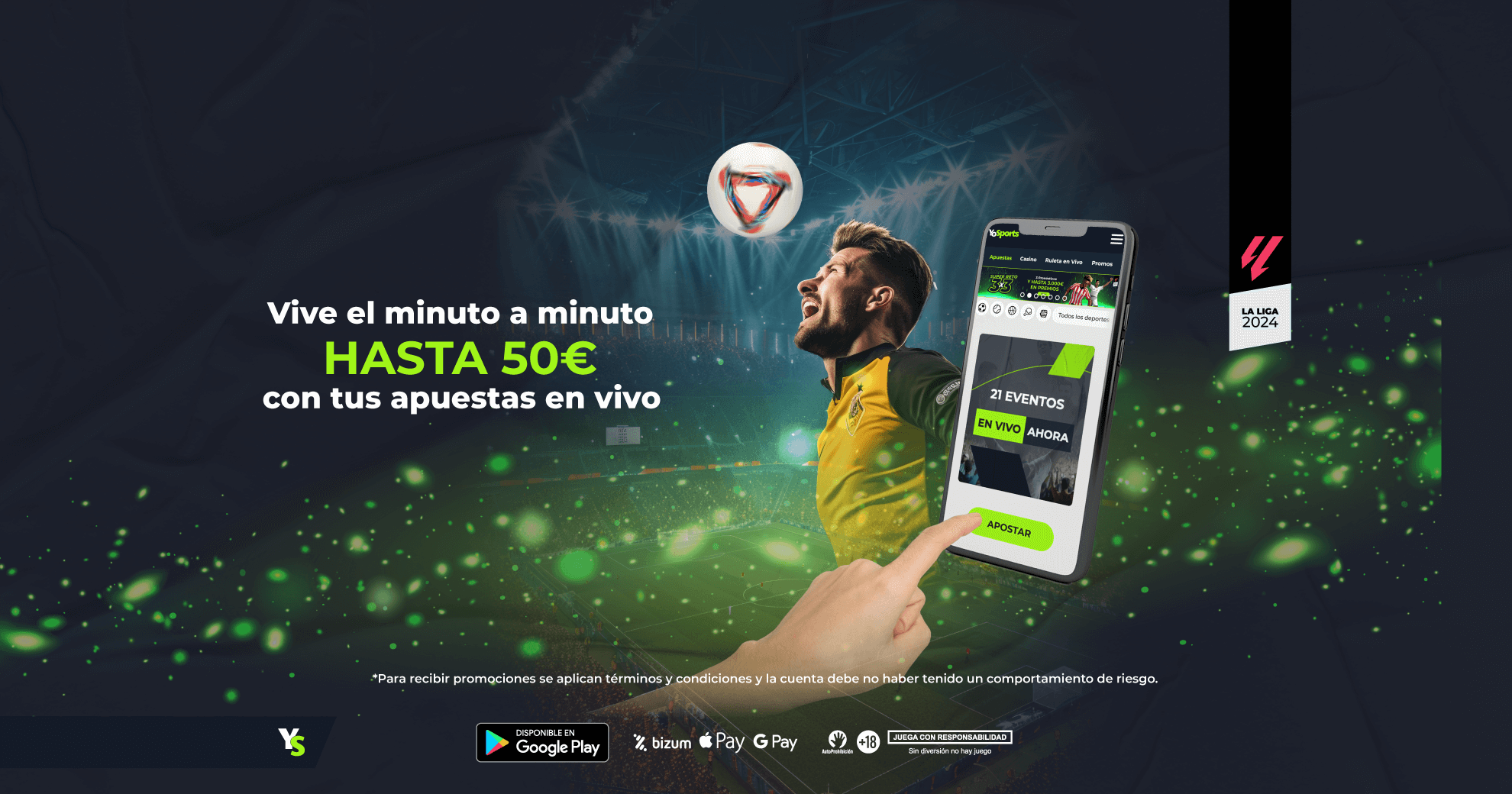 Consigue una Apuesta Gratis de hasta 50€ en la Jornada 10 de Liga