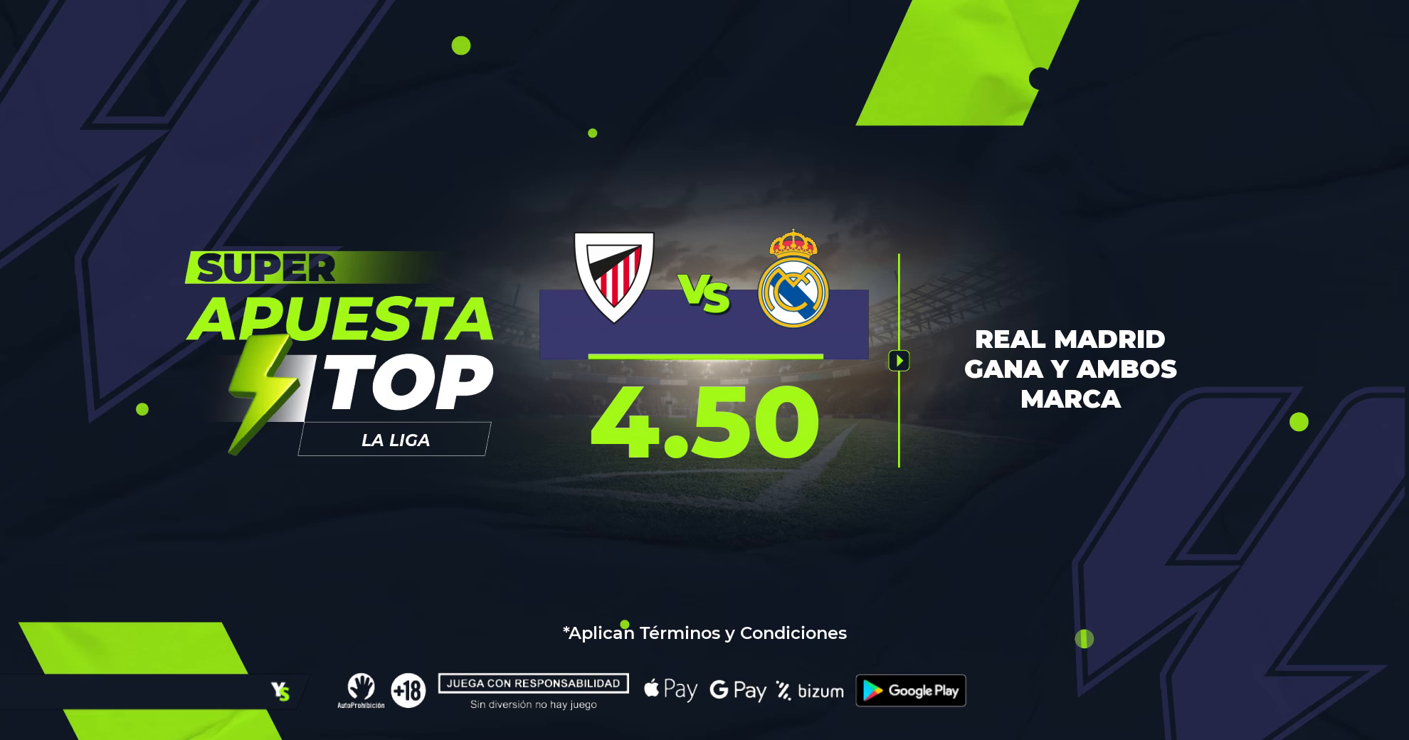 Una Super Apuesta Top de 4.50 en el Athletic vs Real Madrid