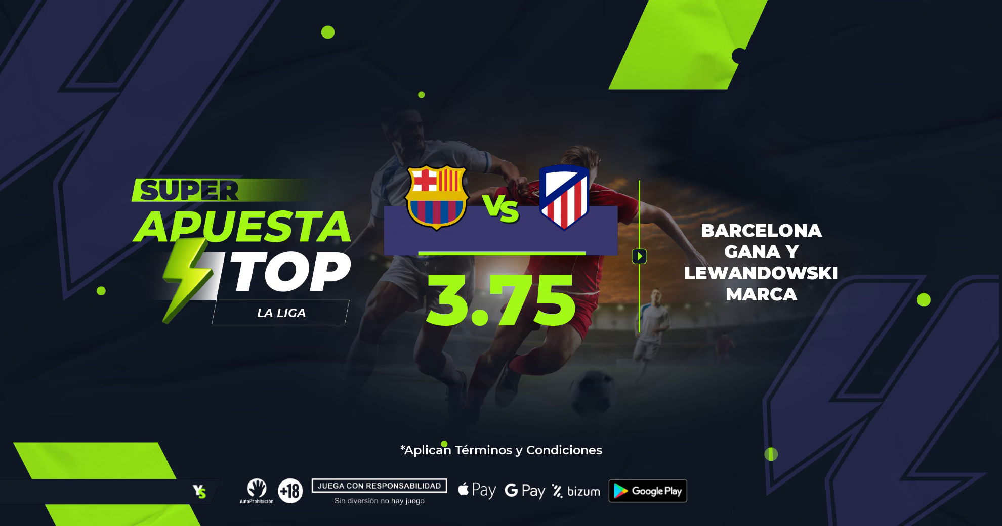 Una Super Apuesta Top culé para el Barça vs Atleti