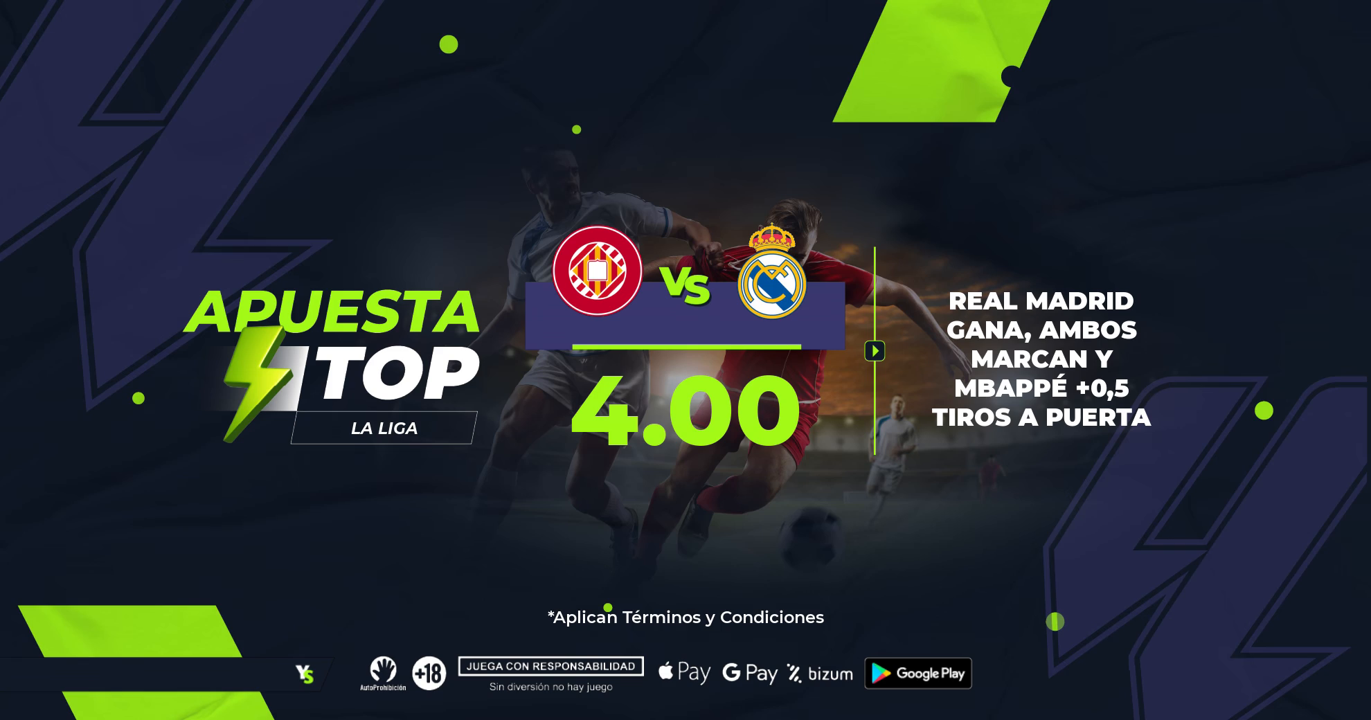 Un triple pronóstico top para el Girona vs Real Madrid