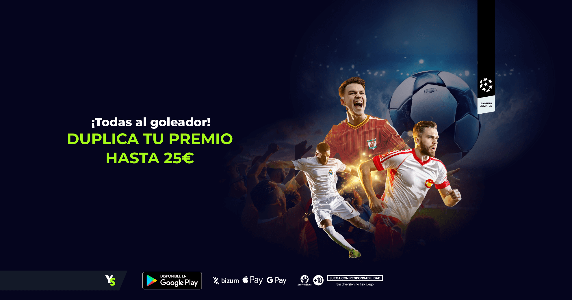 ¡La jornada 8 de la Champions viene con Apuesta Gratis!