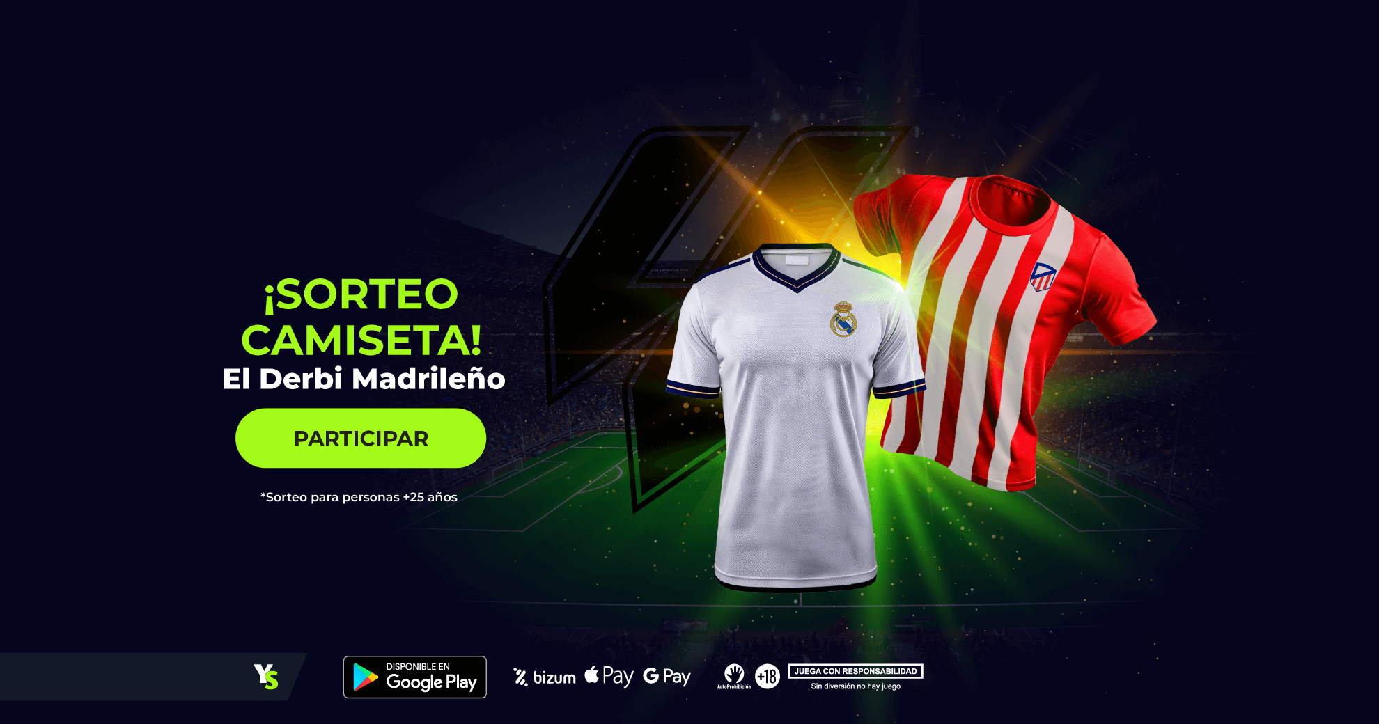 Sorteo de la Camiseta del Derbi Madrileño: ¡Real Madrid vs Atlético de Madrid!