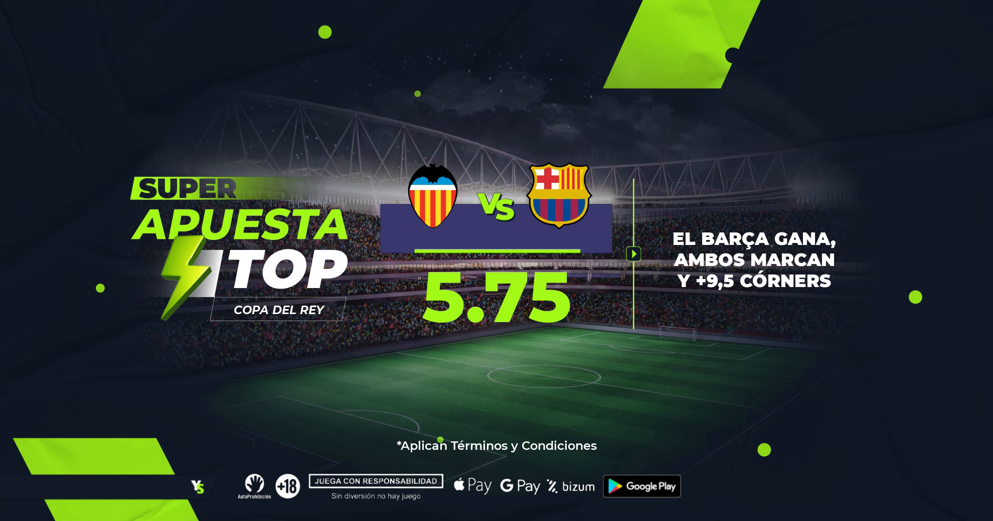 Valencia vs Barcelona: Rozamos la cuota 6.00 en un partido Top