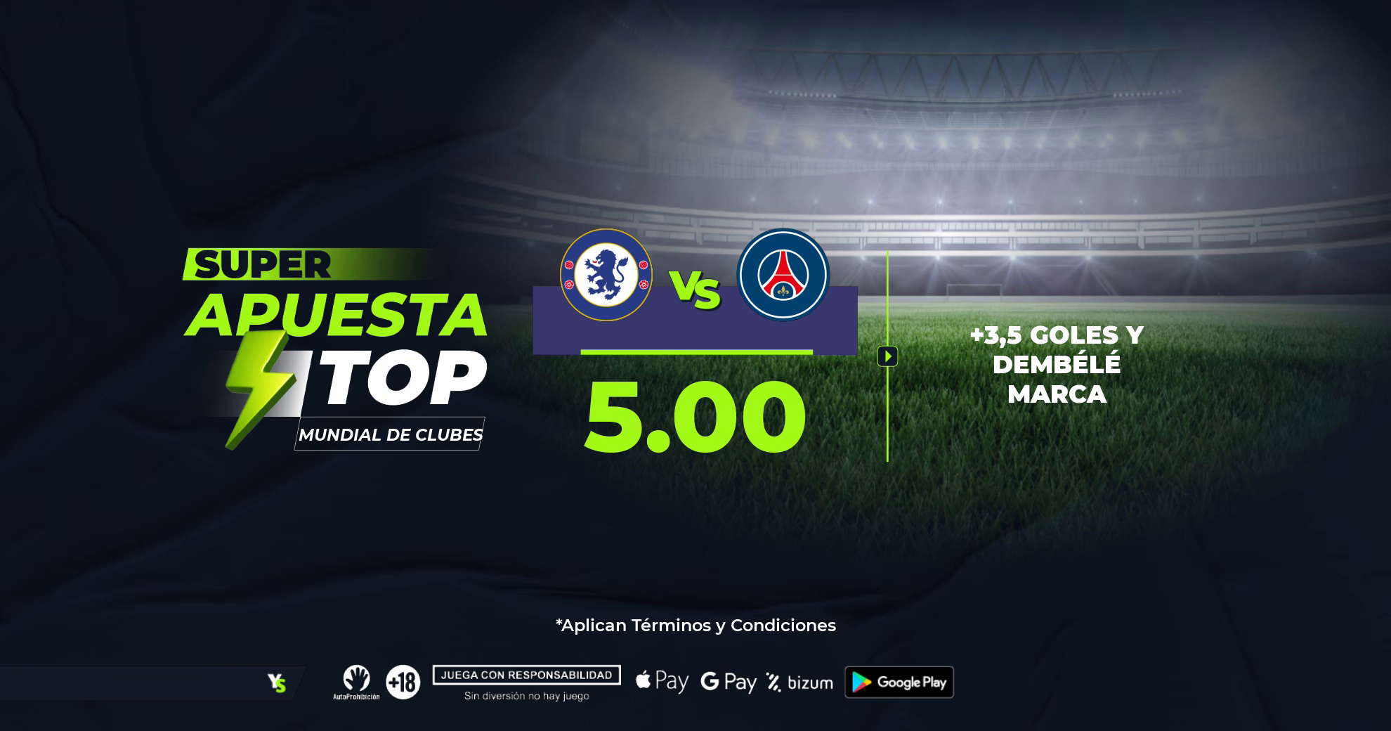 Chelsea vs PSG: Goles y Balón de Oro en New Jersey