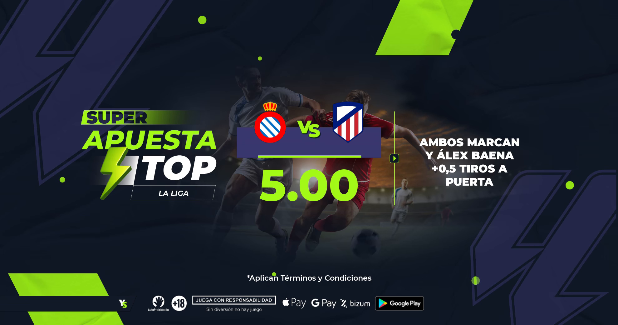Debut del Atlético: Goles y Baena en la visita al Espanyol