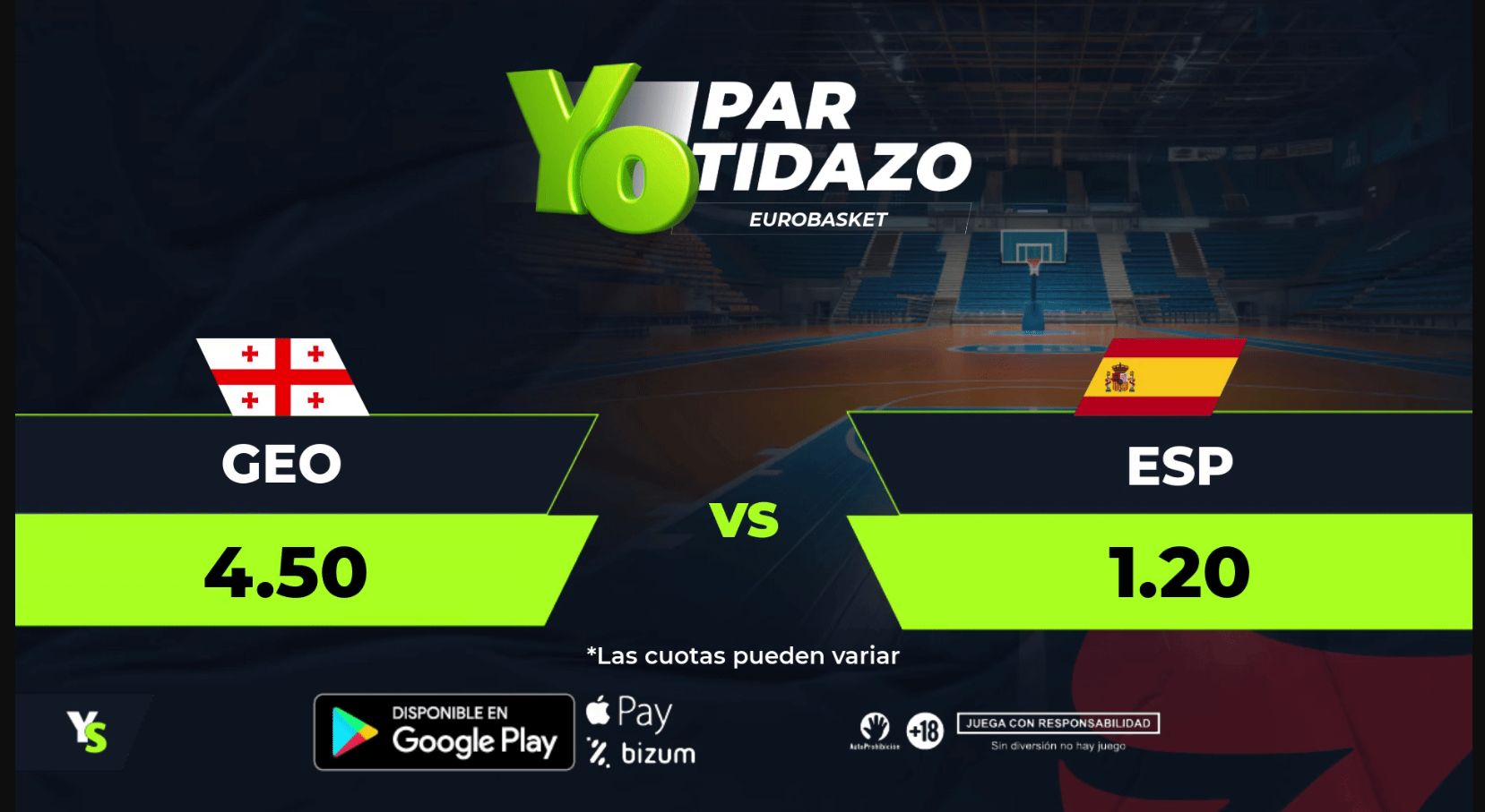 Análisis, cuotas y dónde ver el Georgia vs España del Eurobasket 2025